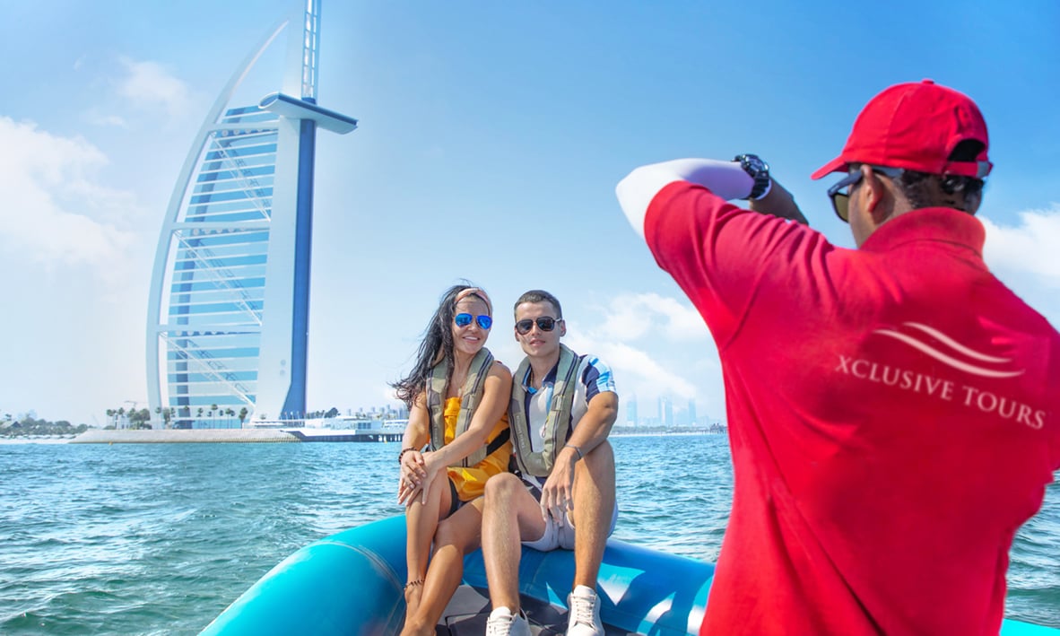Xclusive Yachts - Speed Boat Tour: Marina, Atlantis, Palm, Burj Al Arab, , medium